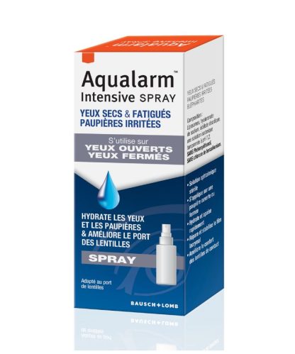 Aqualarm Intensive Spray pour yeux rouges, yeux secs et fatigués